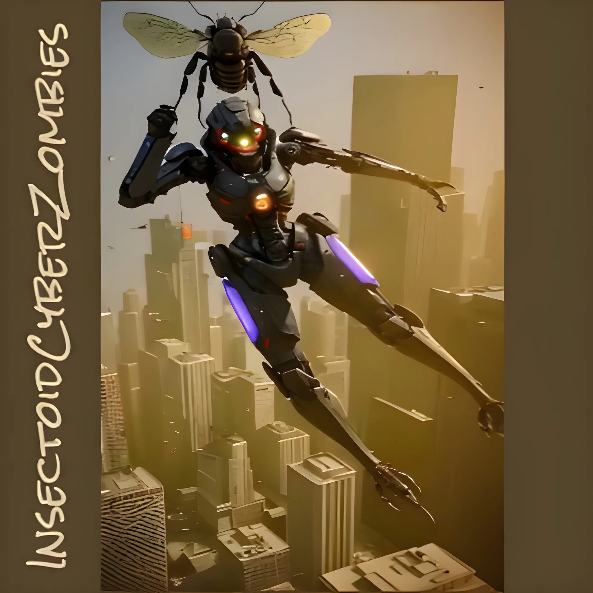 Insectoid Cyber Zombies #78