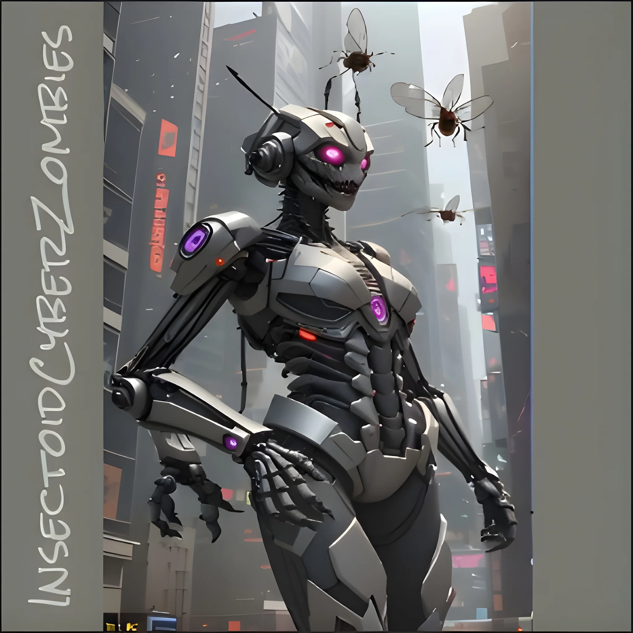 Insectoid Cyber Zombies #90