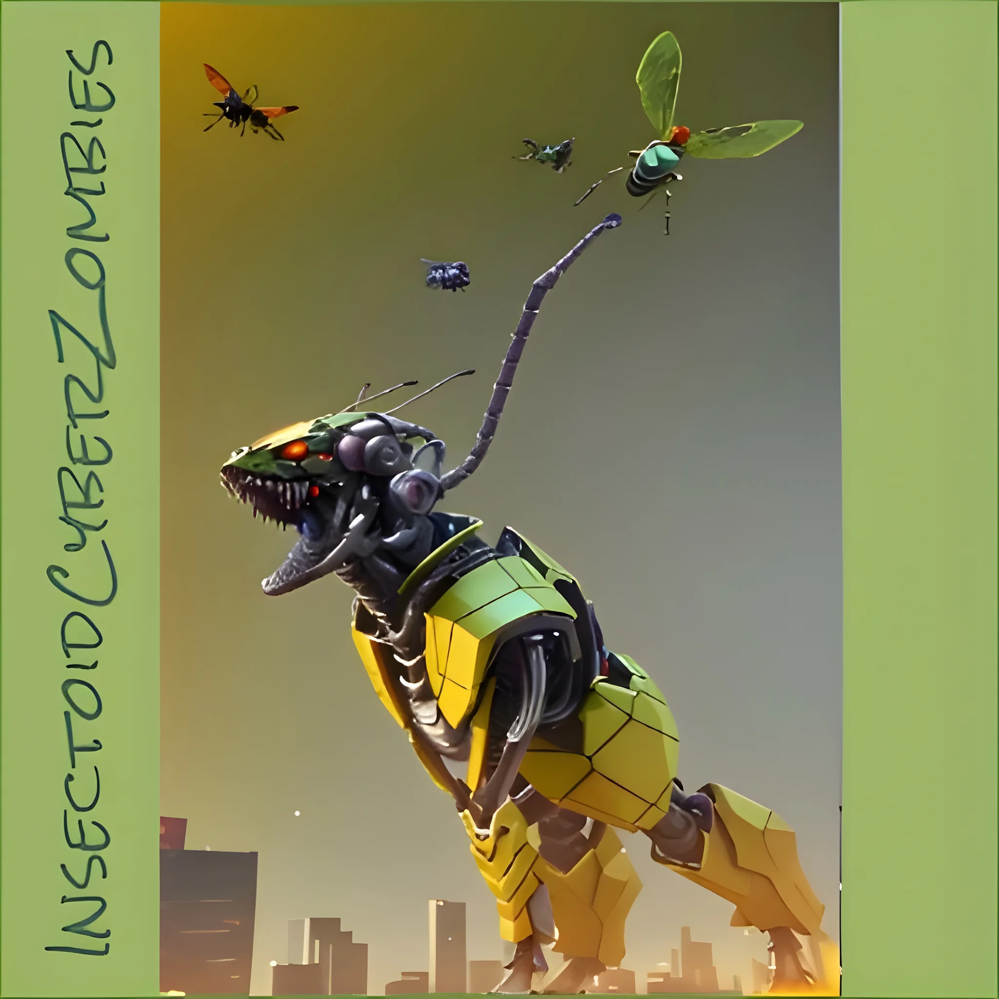 Insectoid Cyber Zombies #91