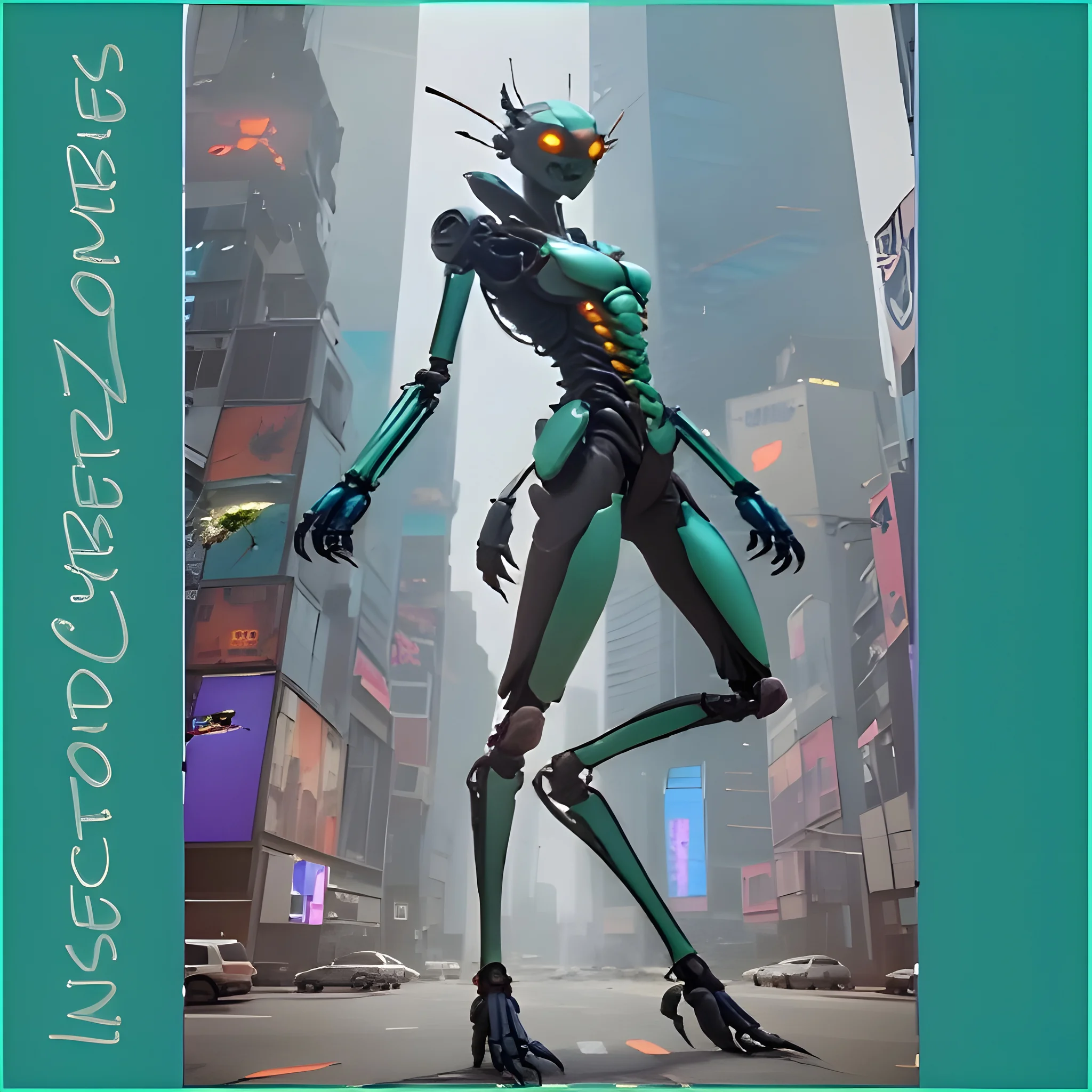 Insectoid Cyber Zombies #93