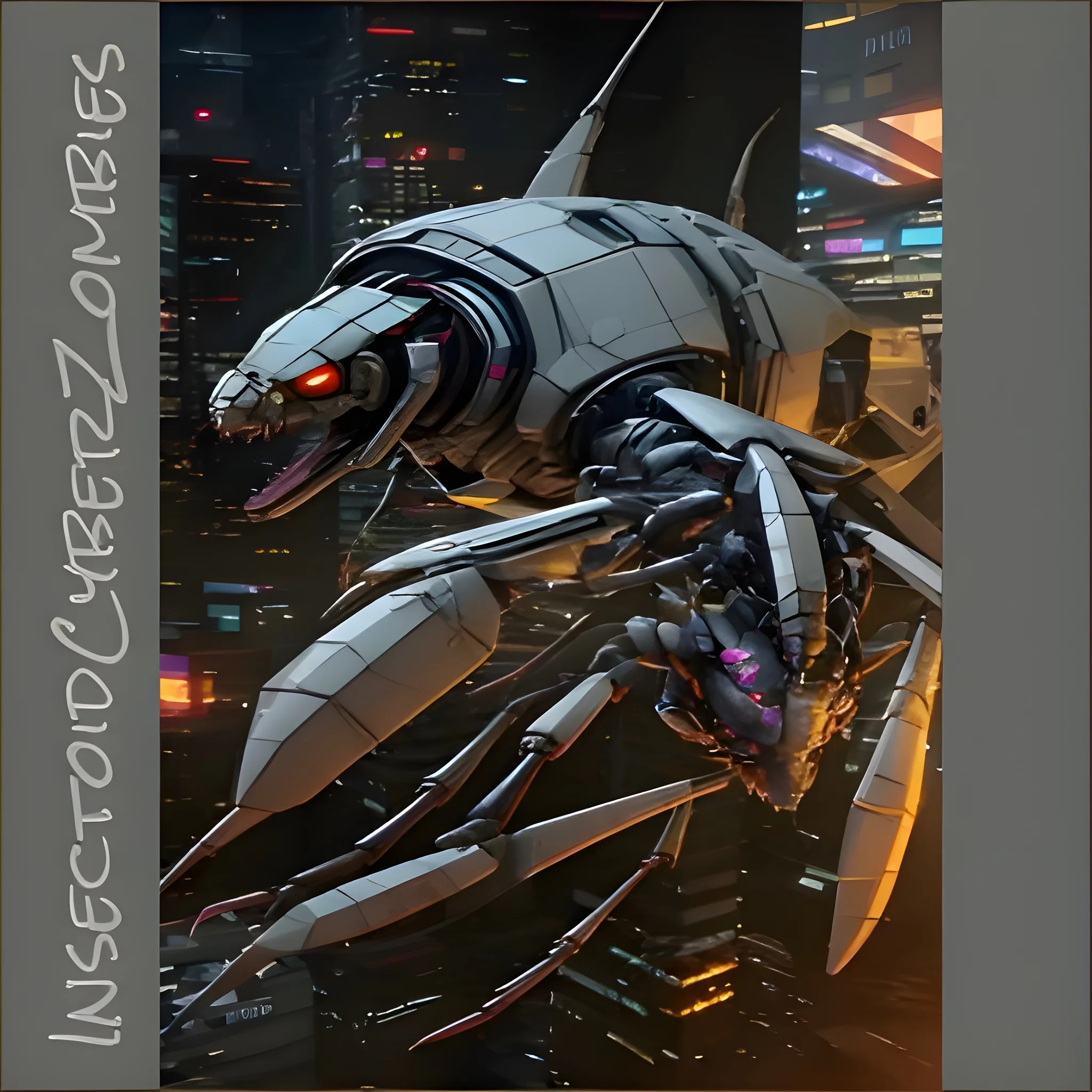 Insectoid Cyber Zombies #82