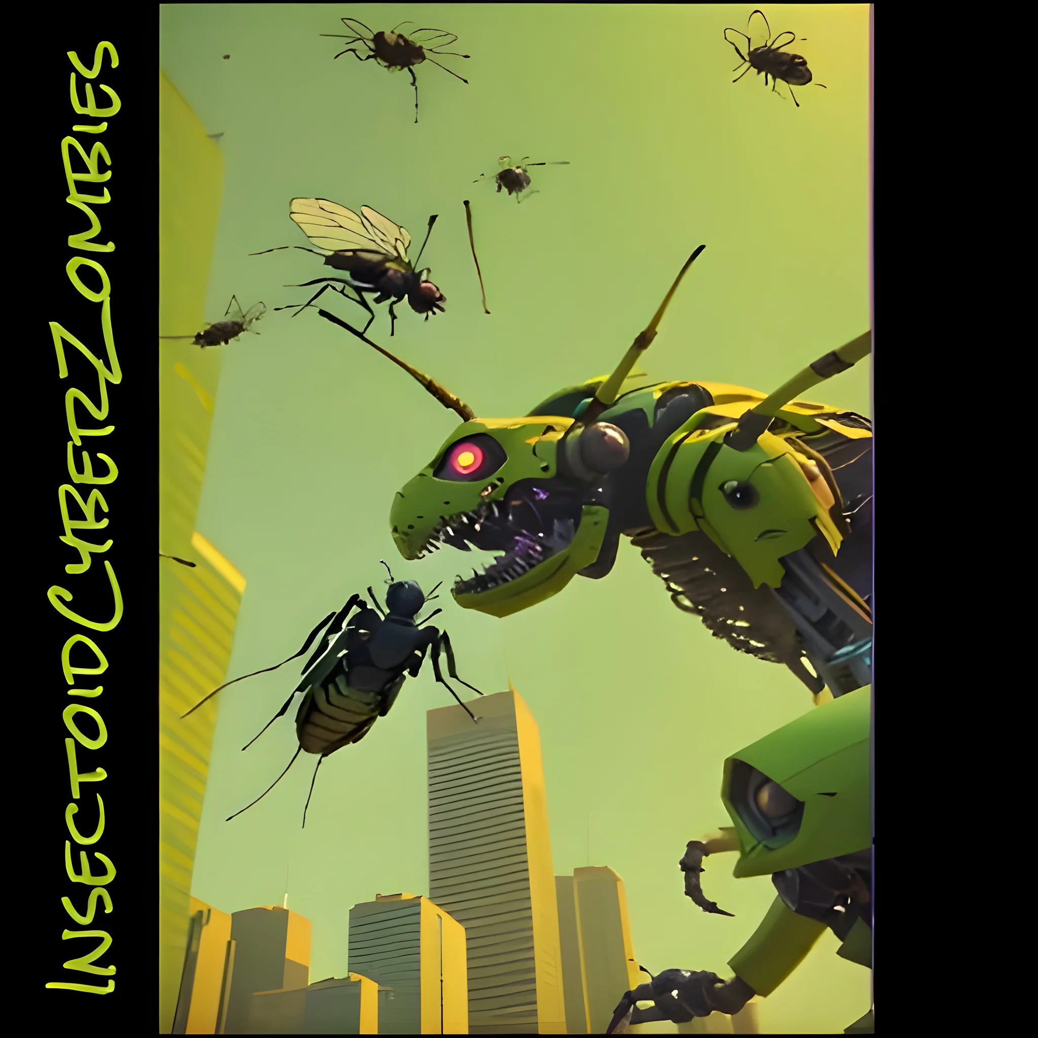 Insectoid Cyber Zombies #83