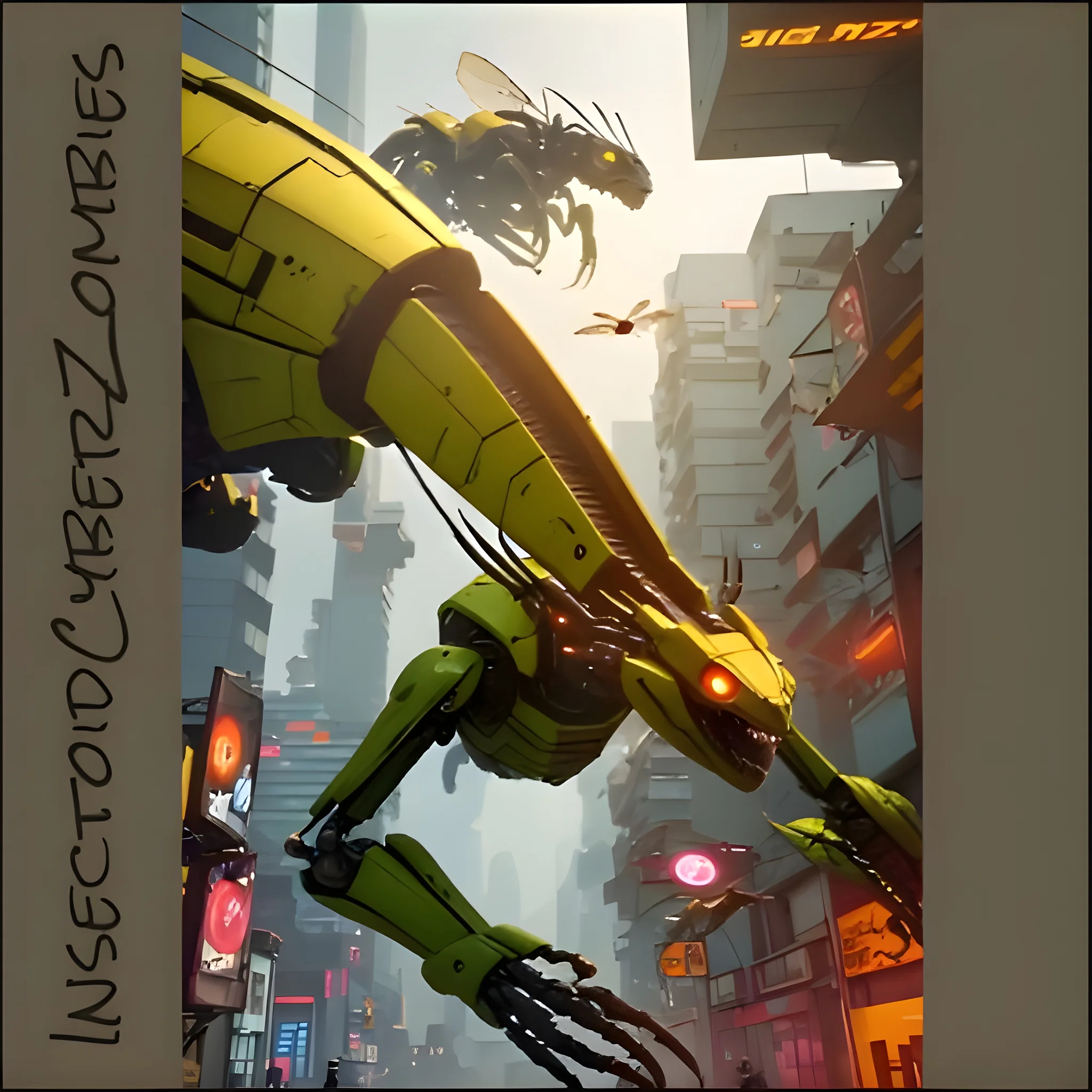 Insectoid Cyber Zombies #95