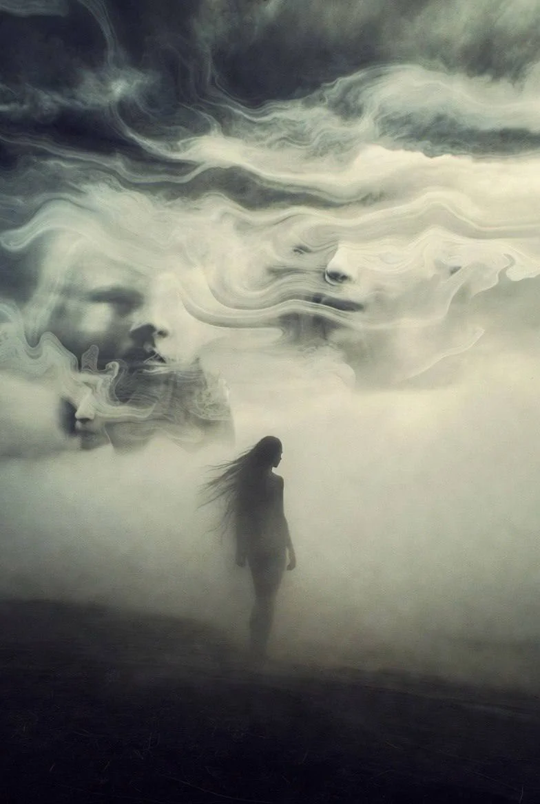 Foggy sky