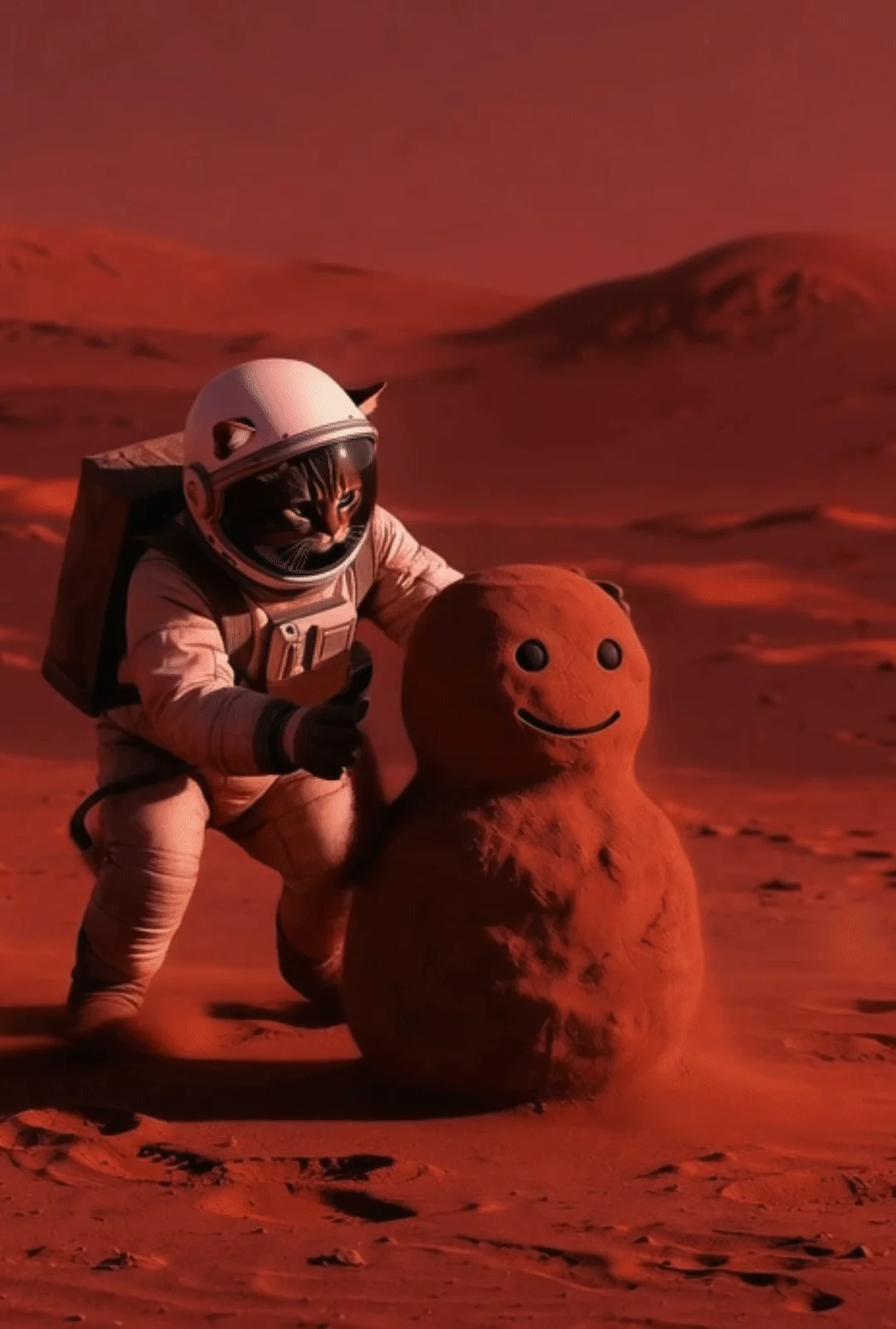 Mars Needs Snowmen (Martianman)