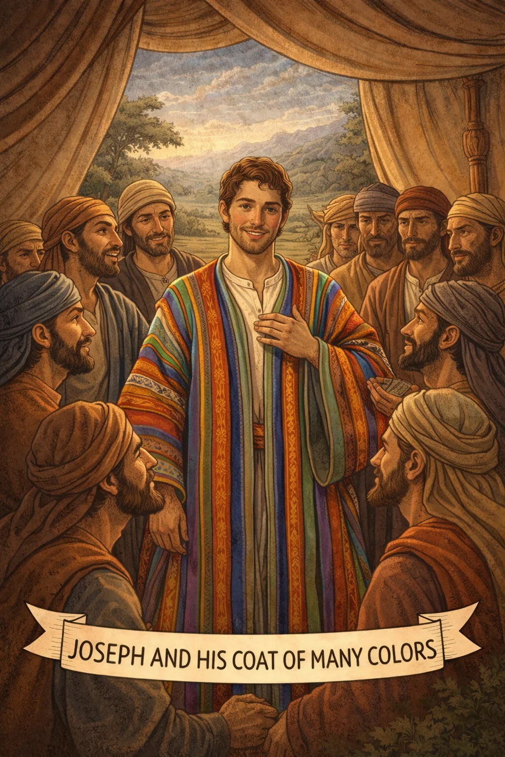 Joseph and His Coat of Many Colors