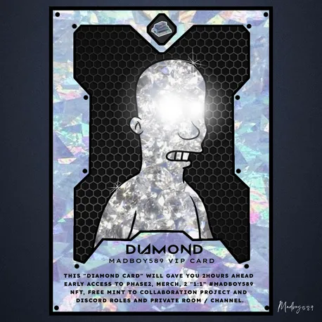 Madboy Diamond Vip Card