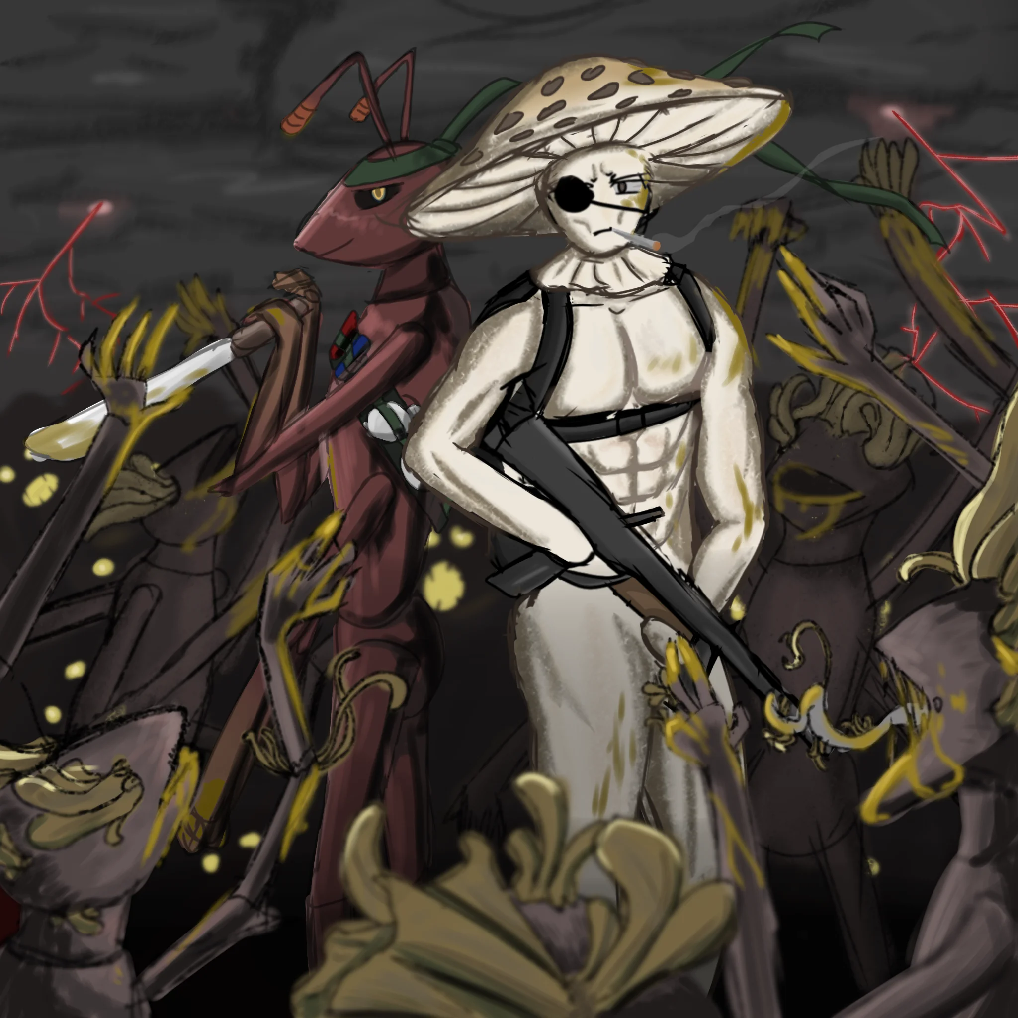 Shroom Soldier & The Crimson Ant