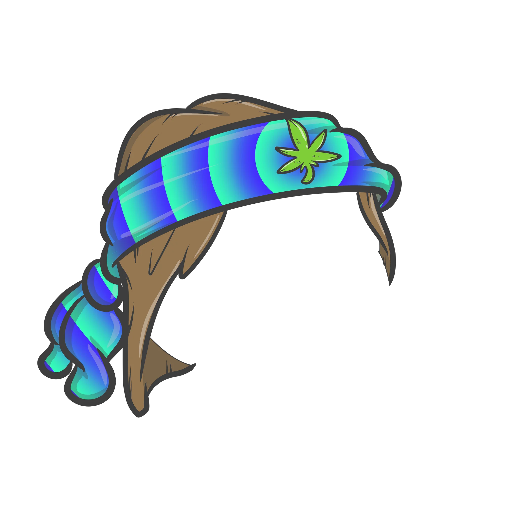 Graffiti Test Traits — hats:hats__HATS_banadana tie dye 5