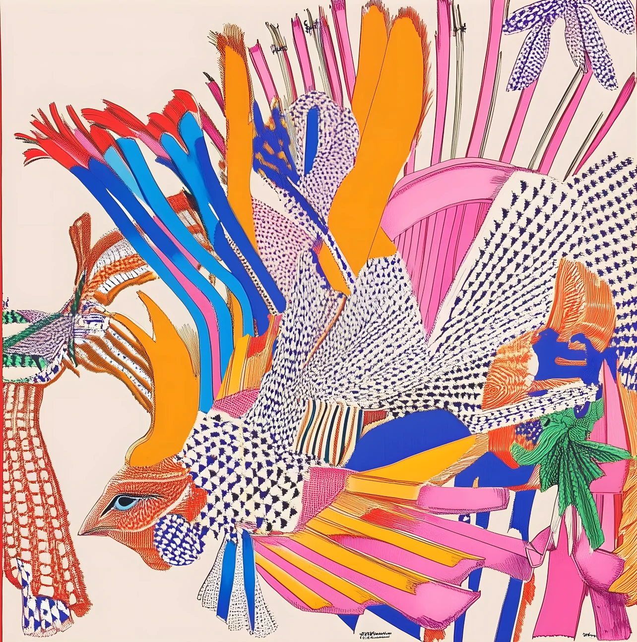 Silent Rhythm of Feathers