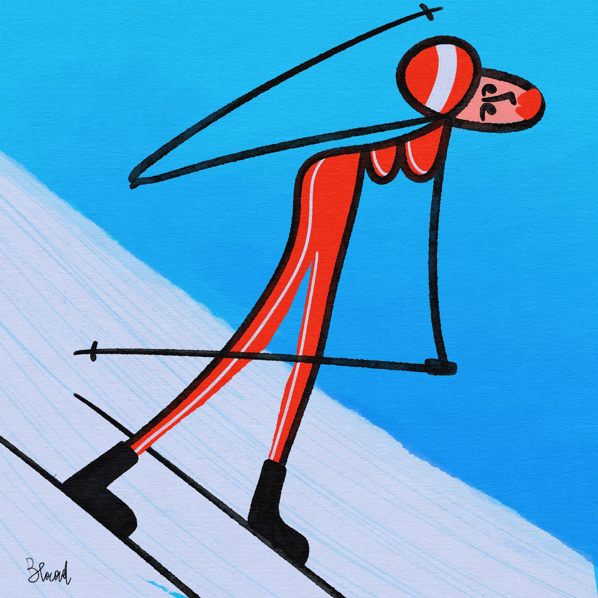 Lisa Huber - Austrian Ski Instructor - Kitzbühel 2009
