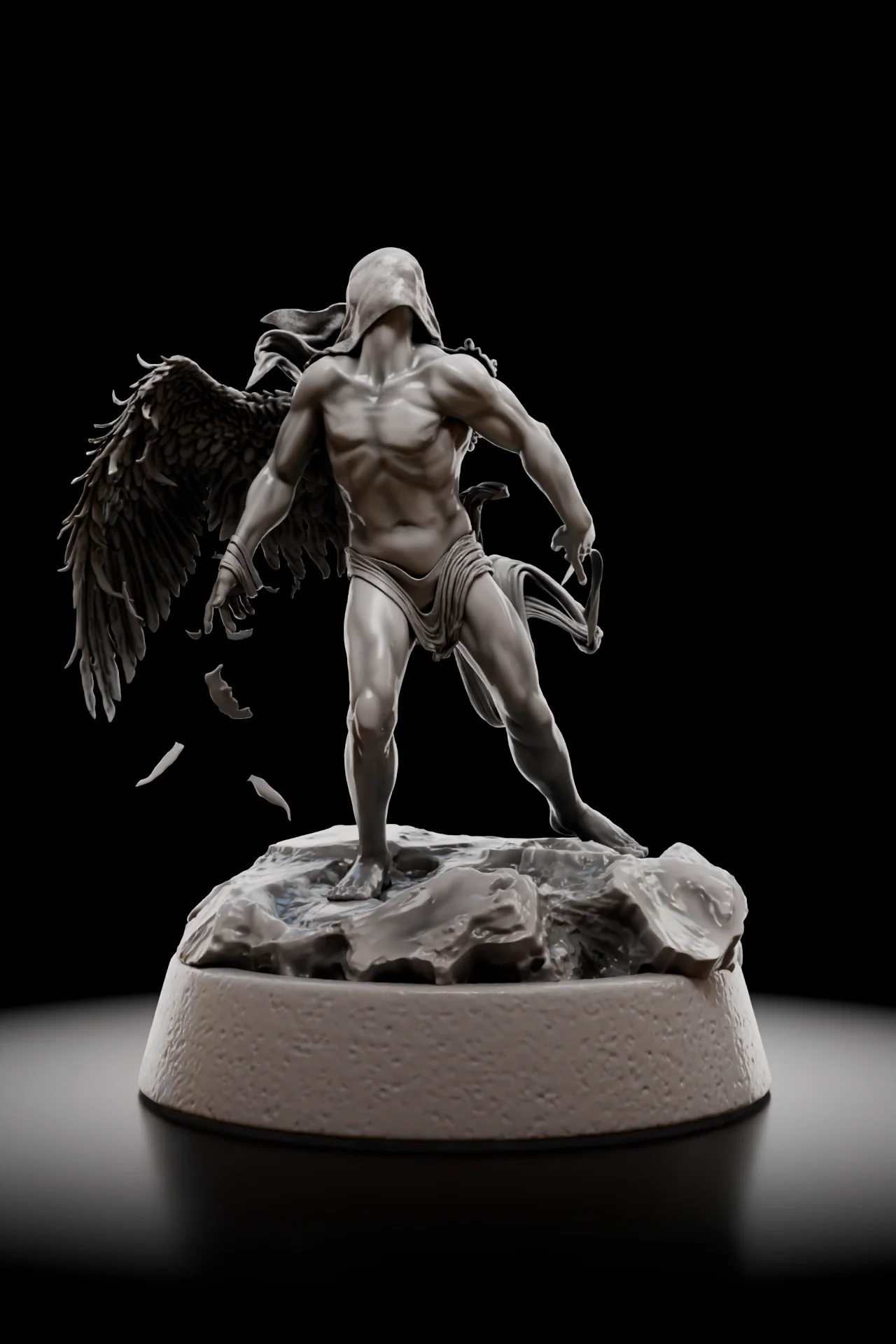 The Veiled Watcher of Fallen Heavens